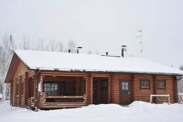 Фото номера Вилла с частным джакузи Курортные отели Yli-Kaitala Holiday Resort г. Savio 2